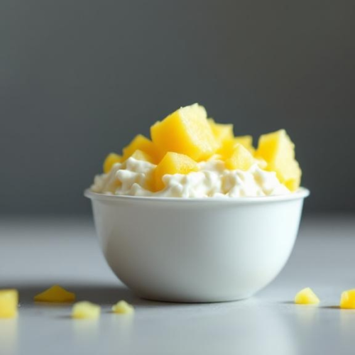 Cottage Cheese & Pineapple Cup - Fresh Start 30: A Journey To Better Health